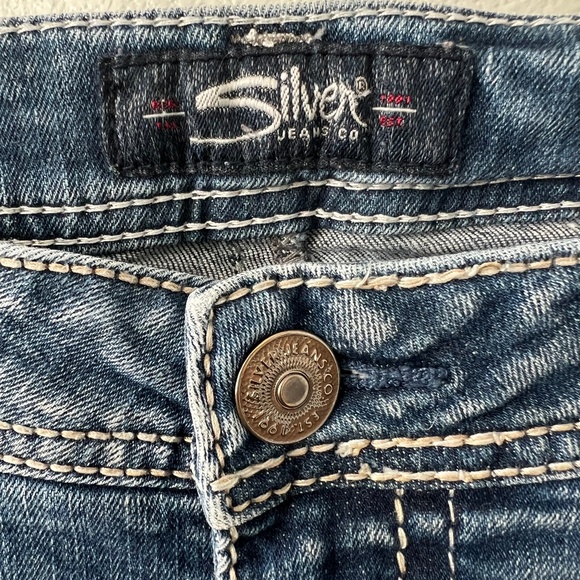 Silver Jeans - Suki Slim Boot - Size 20 Length 35 - Picture 5 of 10